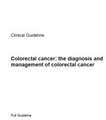 Colorectal cancer: the diagnosis and management of colorectal cancer